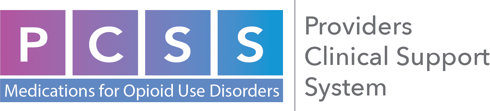 PCSS MOUD