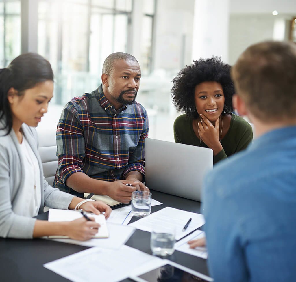 Meeting between healthcare professionals